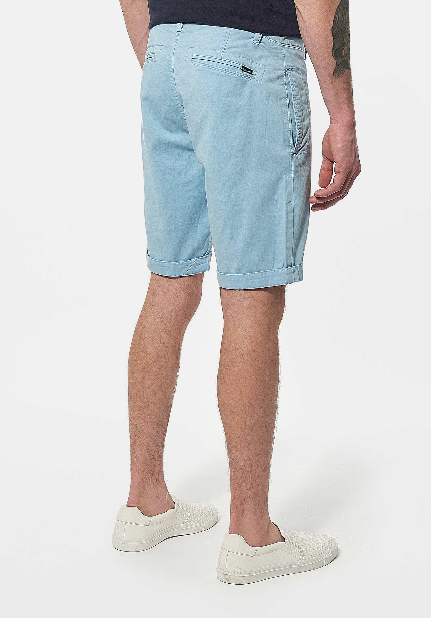 SABER  Short bleu Homme