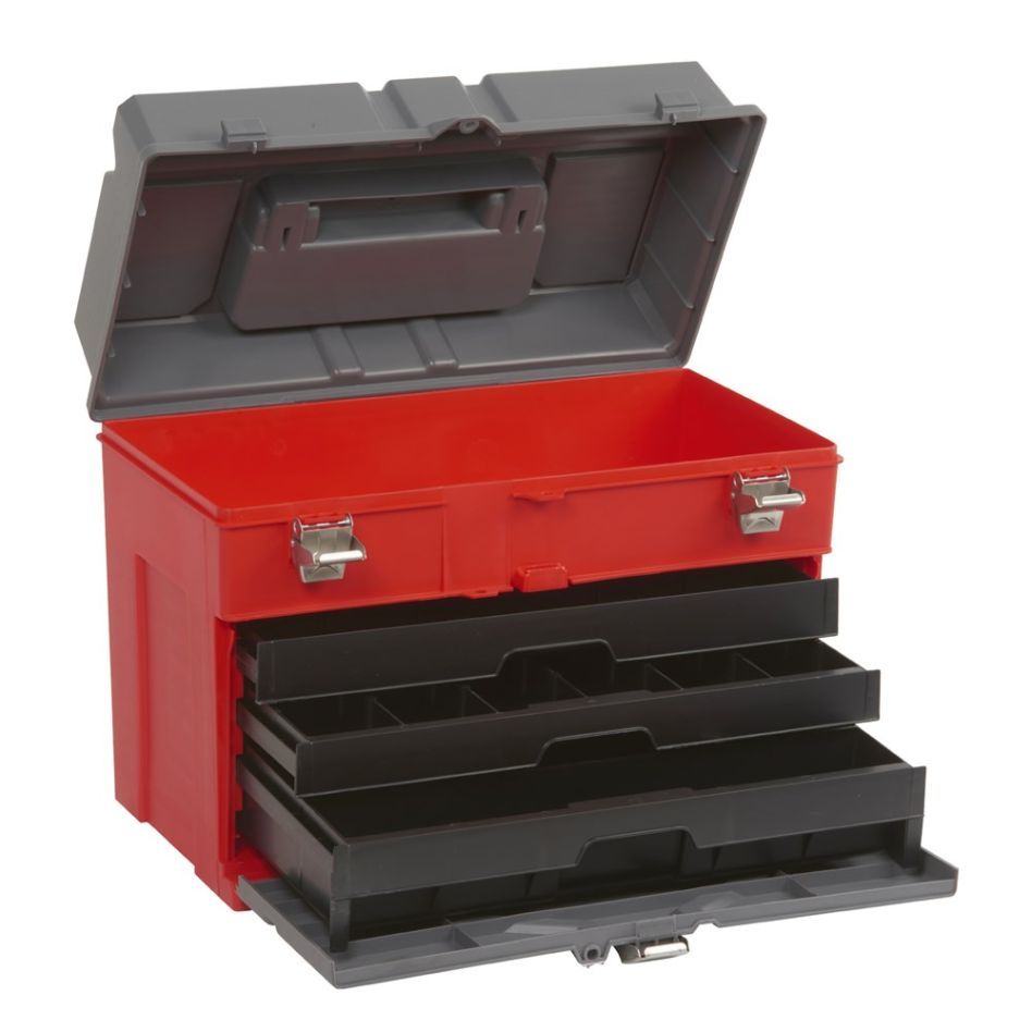 Plano PL18551ZR Škatla za orodje s 3 predali 440x250x330 mm