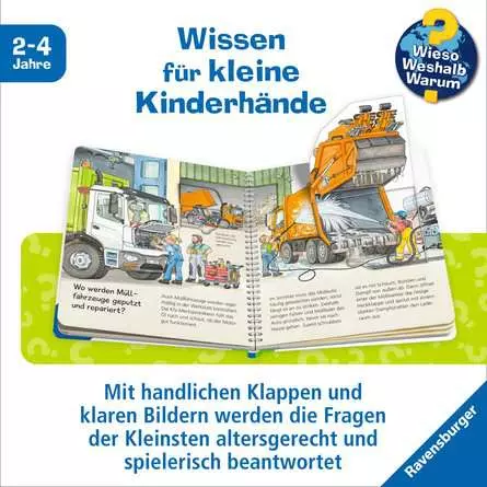 Ravensburger Wieso? Weshalb? Warum? junior, Band 74: Die Müllfahrzeuge