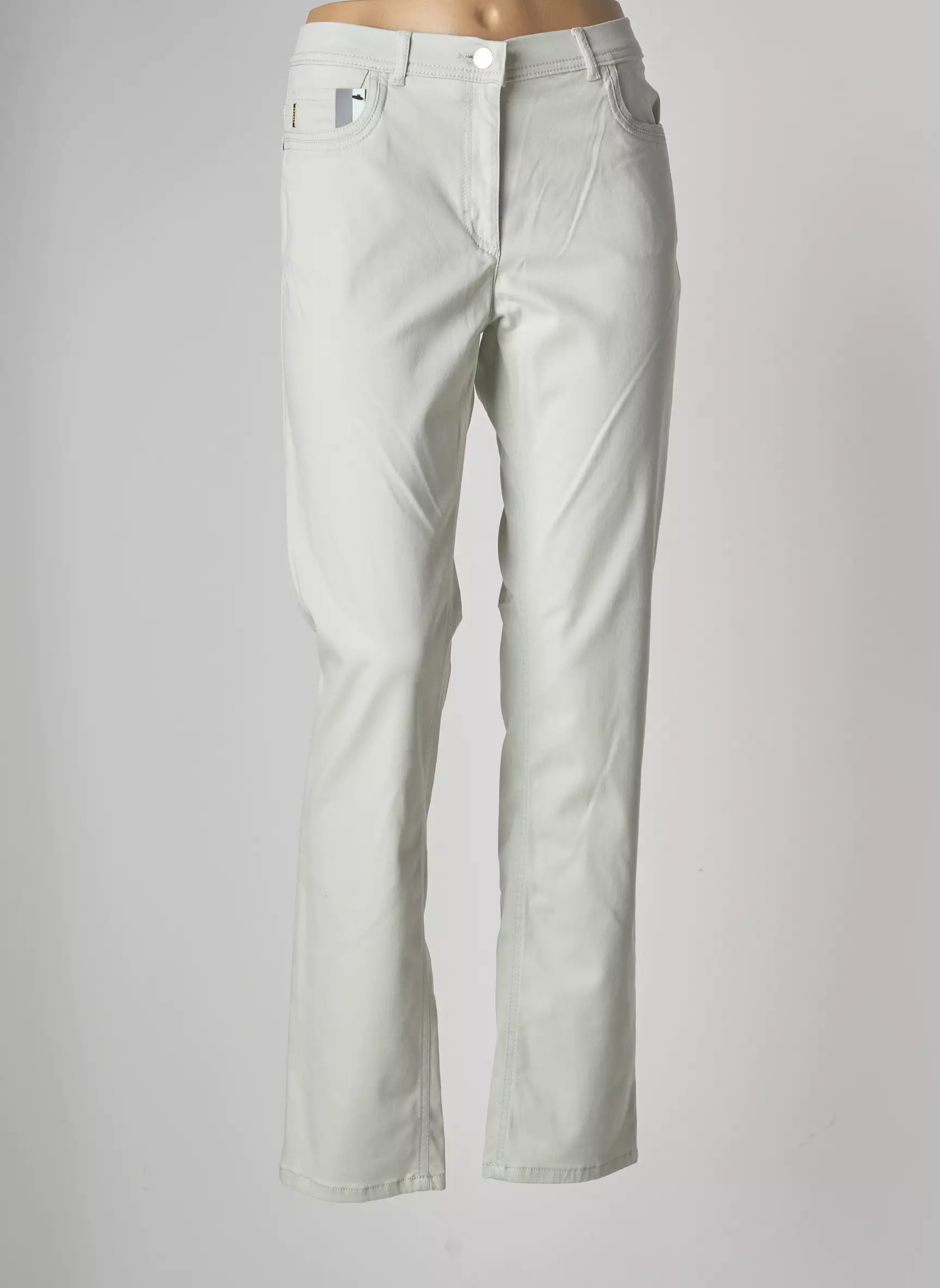 Zerres Pantalons Droits Femme couleur gris