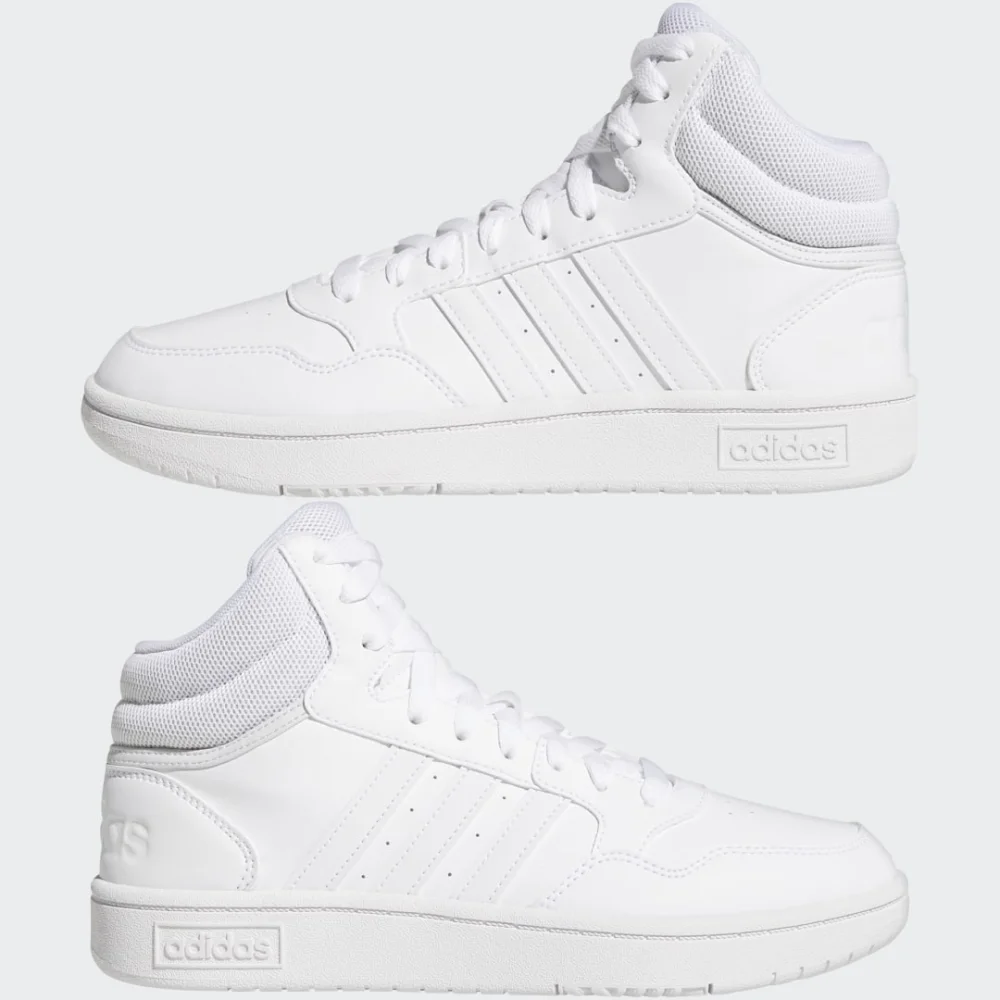 adidas Hoops 3.0 Mid GW5457 / weiss