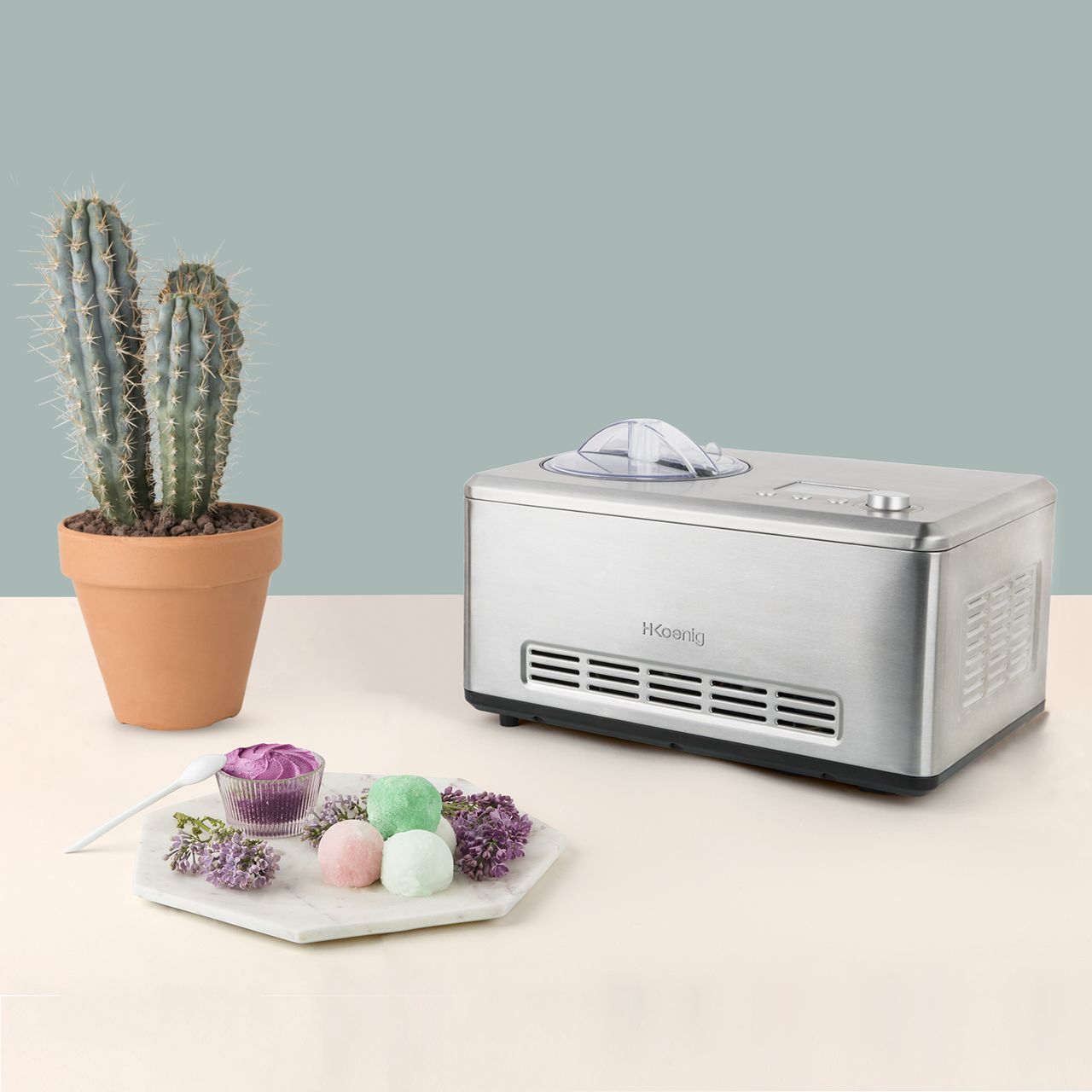 H.Koenig professionelle Eismaschine 2 L