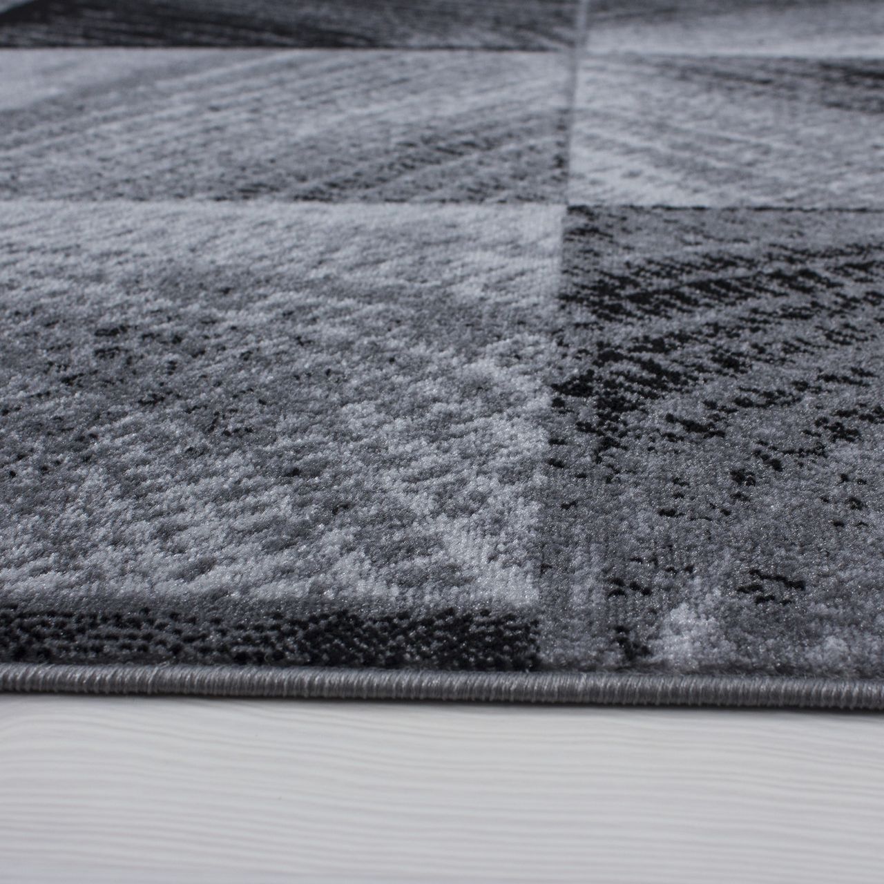 Ayyildiz Teppich, PLUS 8003, BLACK, 80 x 300 cm