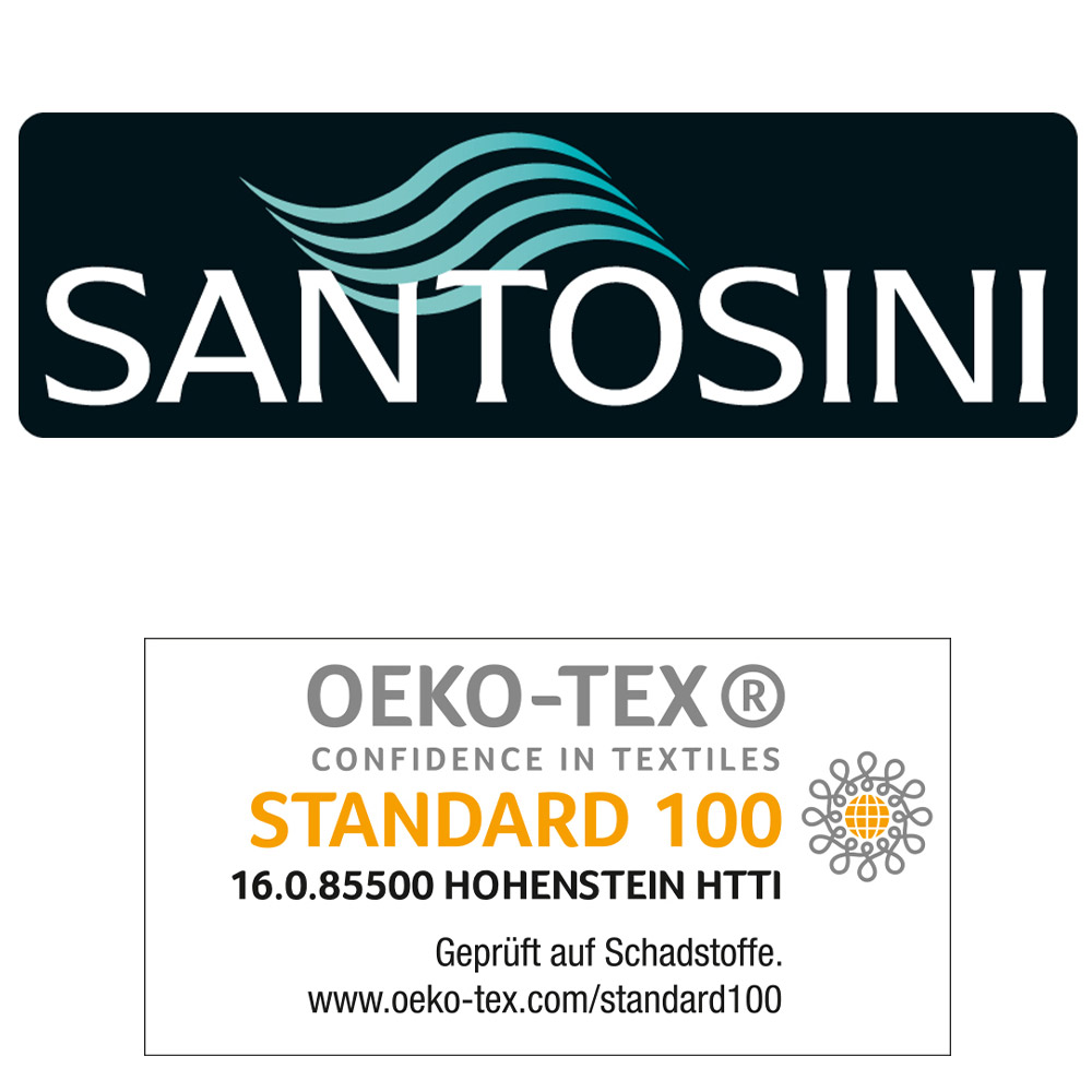 Santosini XL-Chenille-Badematte - ca. 60 x 100 cm, Basalt-Anthrazit