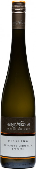 2022 Erbacher Steinmorgen Riesling Spätlese ** lieblich - Weingut Heinz Nikolai