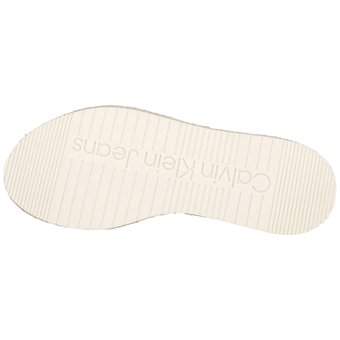Calvin Klein Sporty Wedge Rope Sandal in weiß