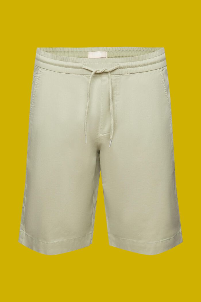 Shorts aus Baumwolltwill