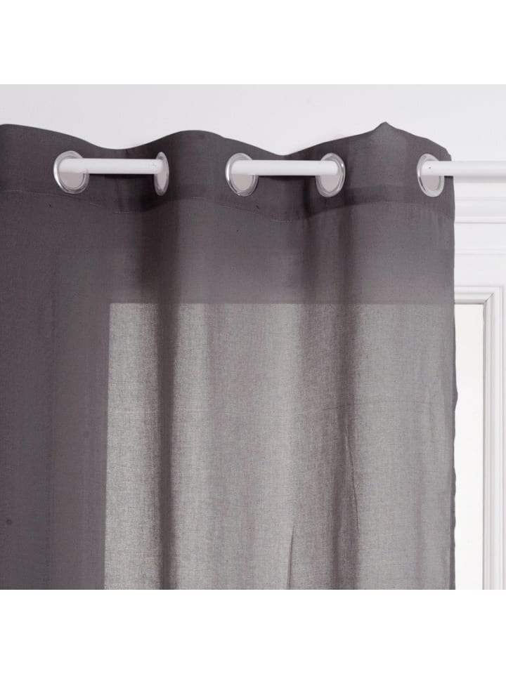 Atmosphera Créateur d'intérieur Fenstervorhang in grau günstig kaufen onesize