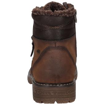 Tom Tailor Schnür Boots in braun