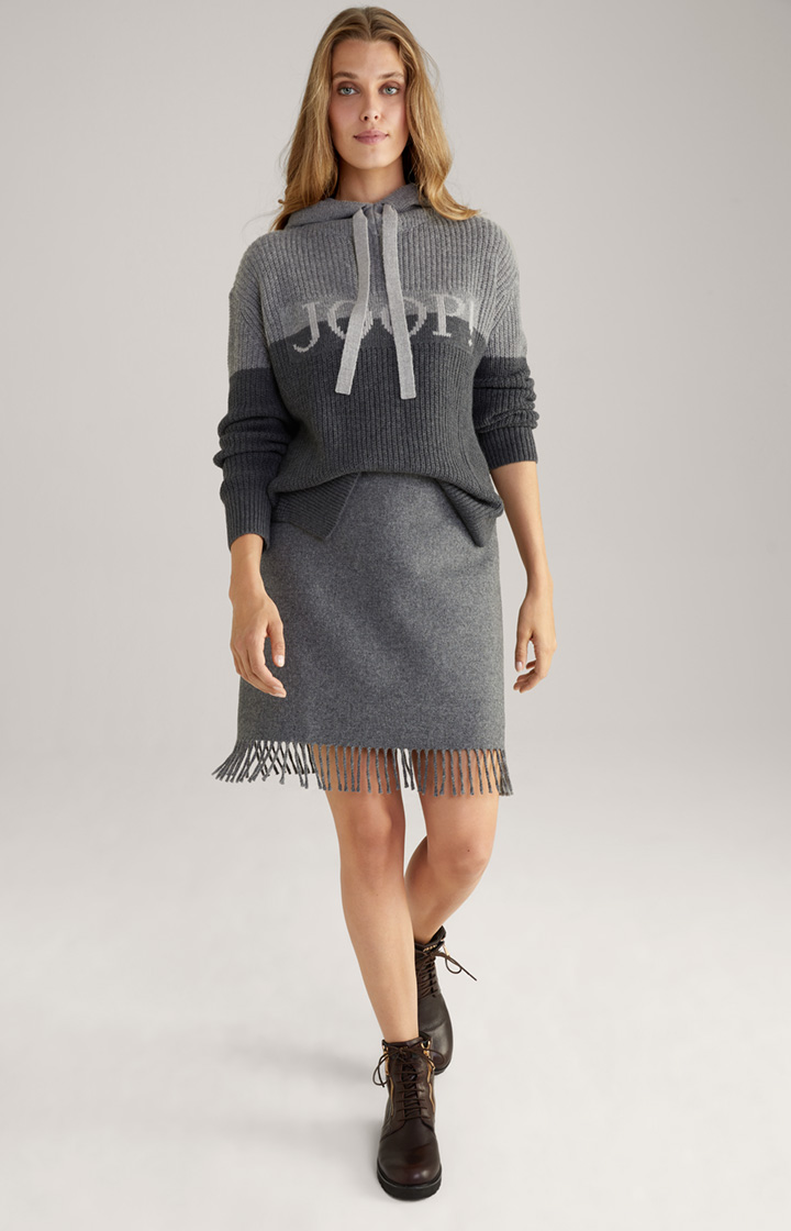 Pullover Kaarin in Grau/Anthrazit