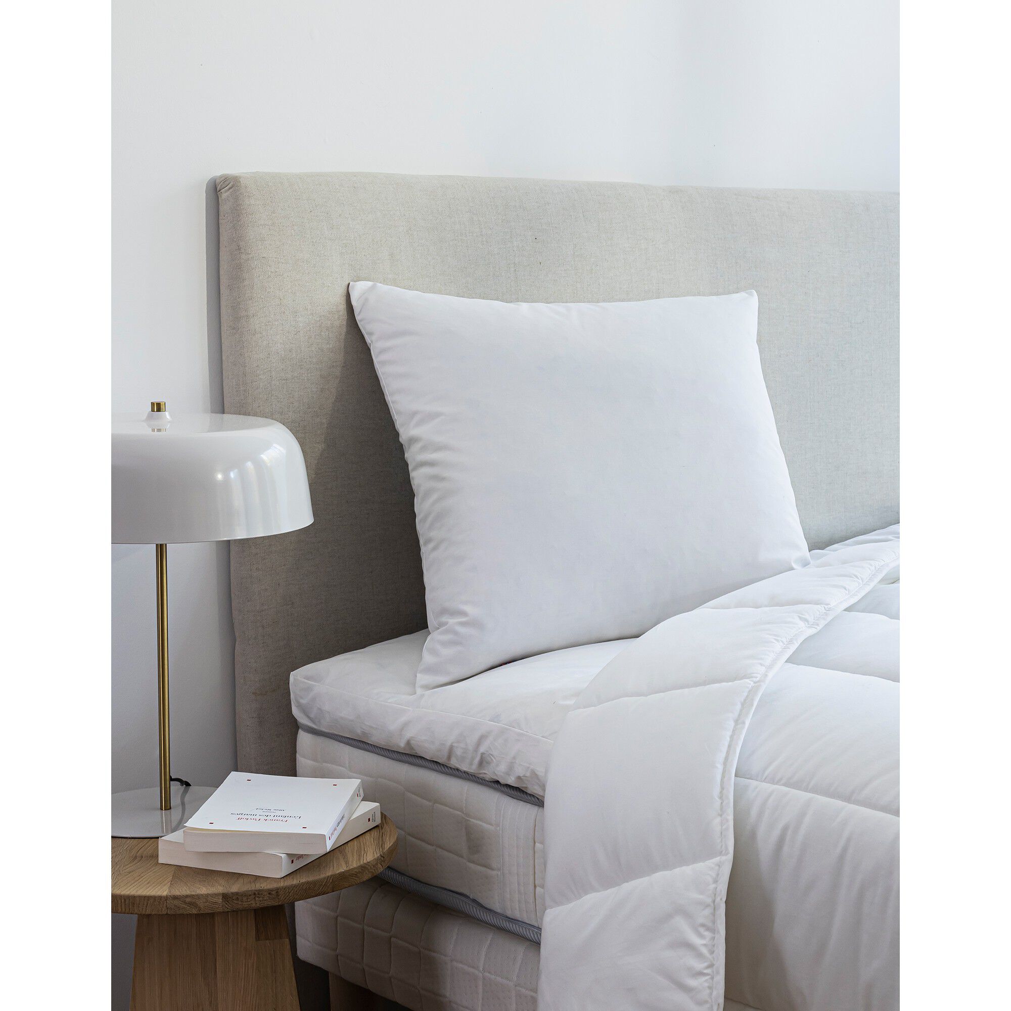 Oreiller naturel anti-acariens moelleux