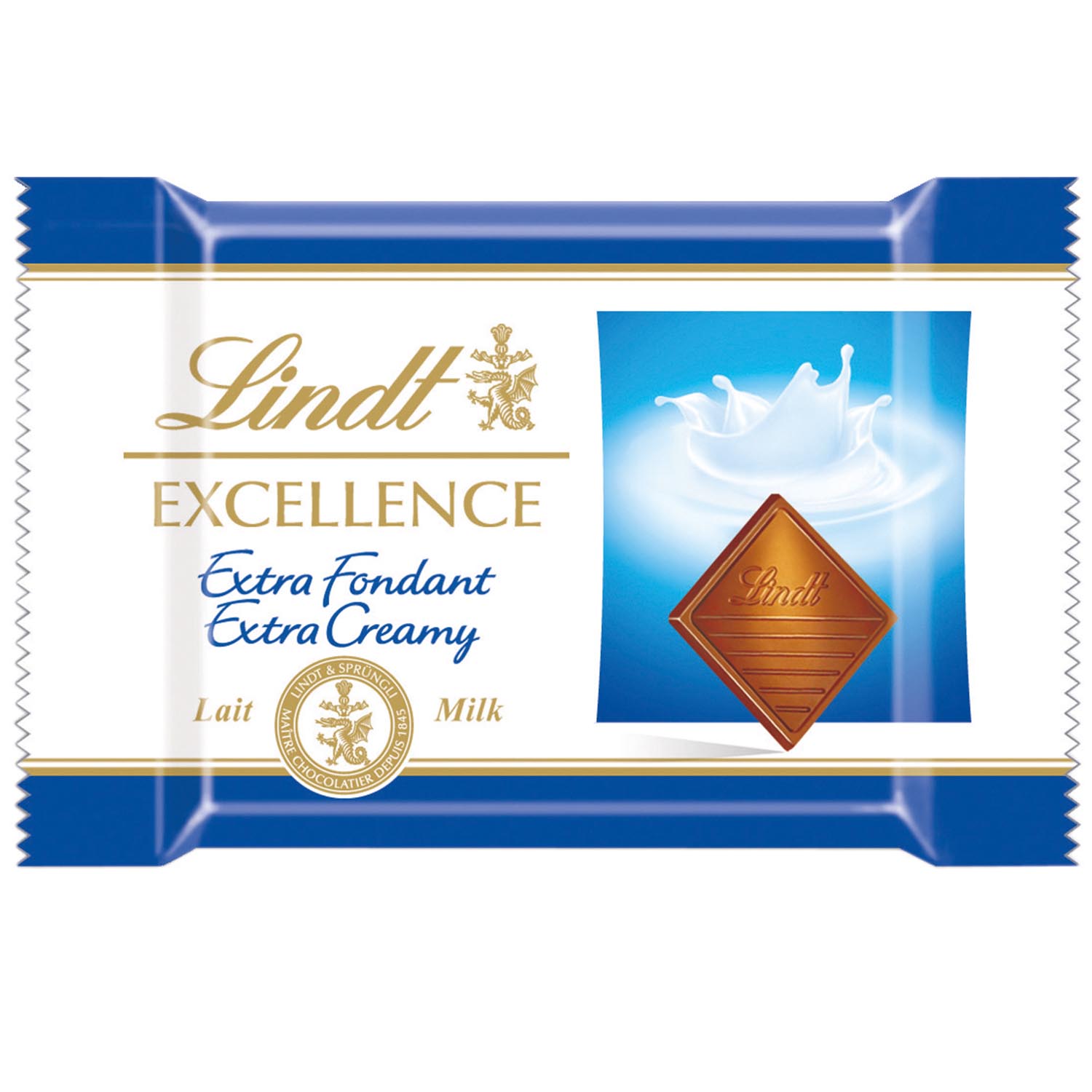 Lindt Excellence Mini Täfelchen Extra Cremig Vollmilch 200er