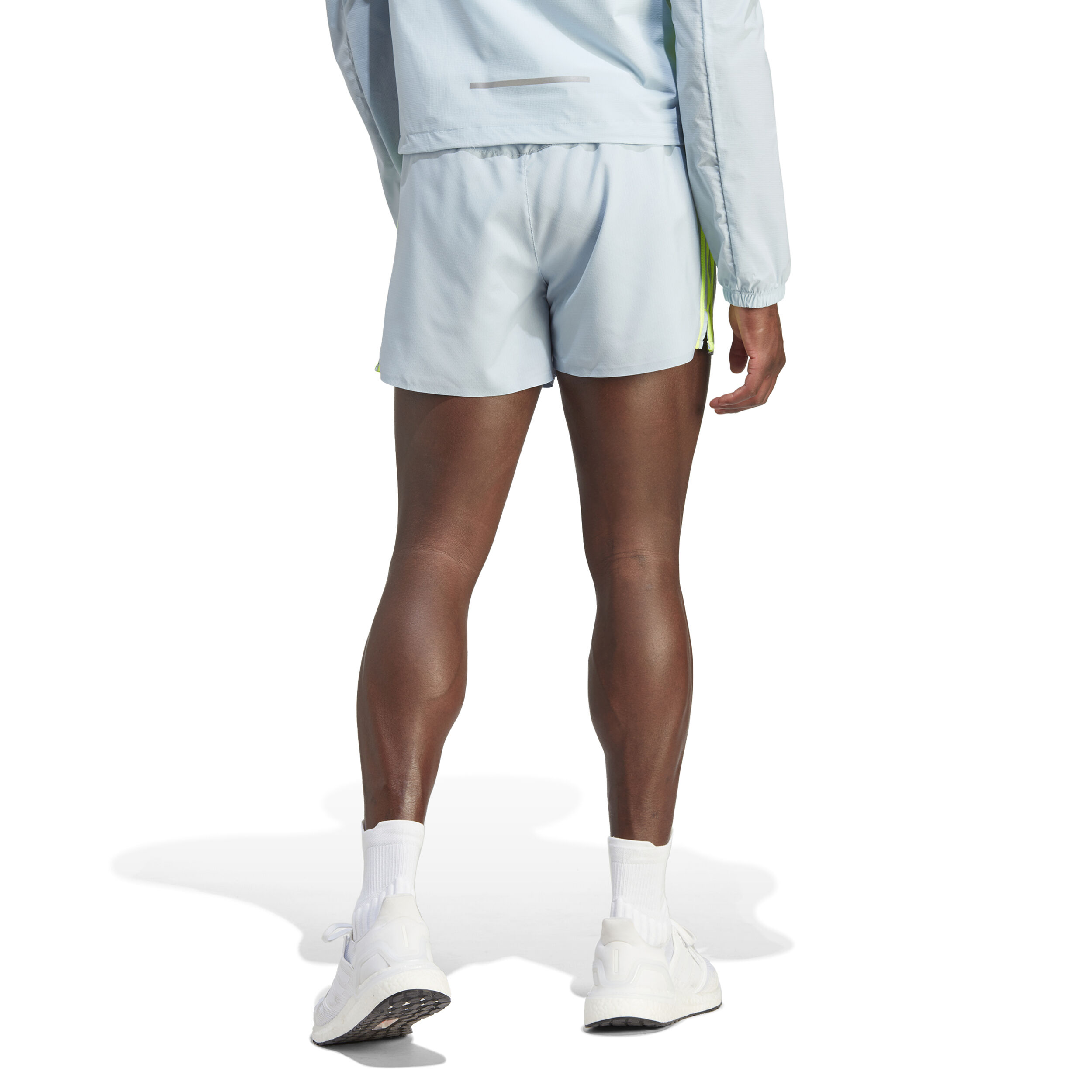 BTN Laufshorts Herren - Hellblau, Grün