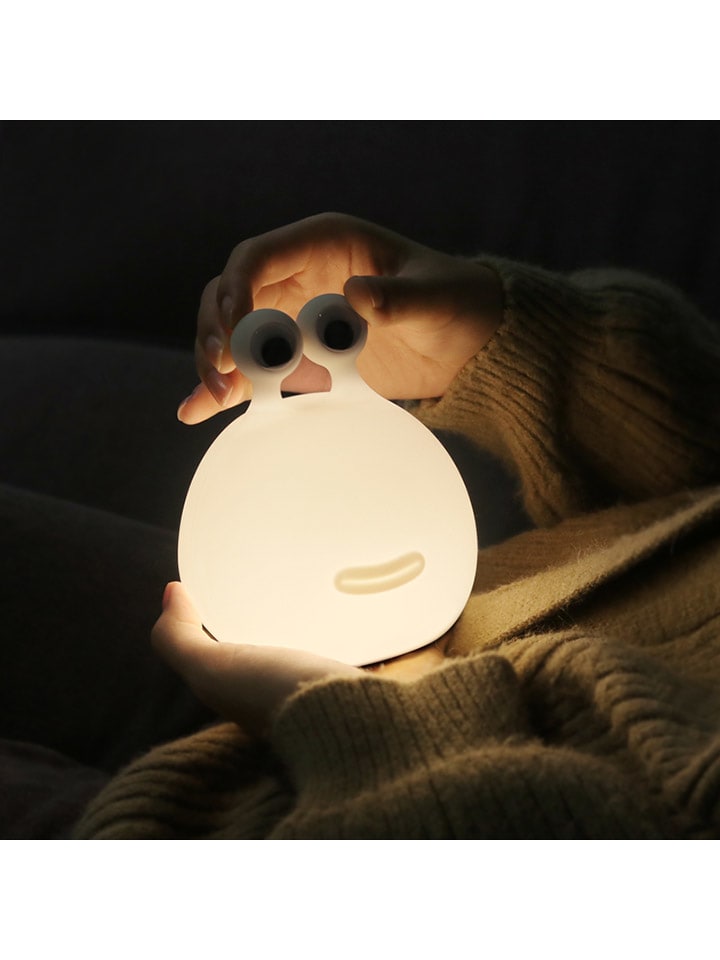 Designnest LED-Tischleuchte ''Slug'' in Weiß - (B)10,2 x (H)12,5 x (T)12,8 cm günstig kaufen onesize