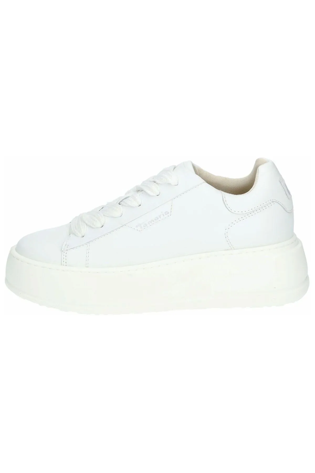 Tamaris  Sneaker - Weiß - Flacher Absatz