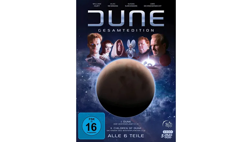 Dune Gesamtedition (Der Wüstenplanet & Children of Dune) - Beide Miniserien in einer Box (Fernsehjuwelen)  [5 DVDs]