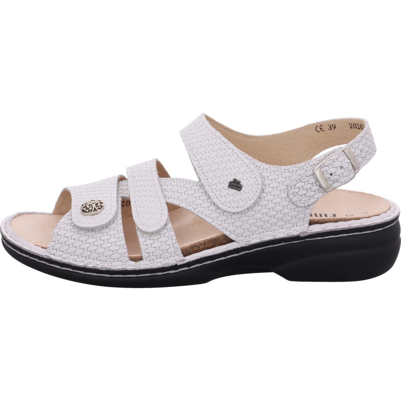FINN COMFORT Klassische Sandalen weiss
