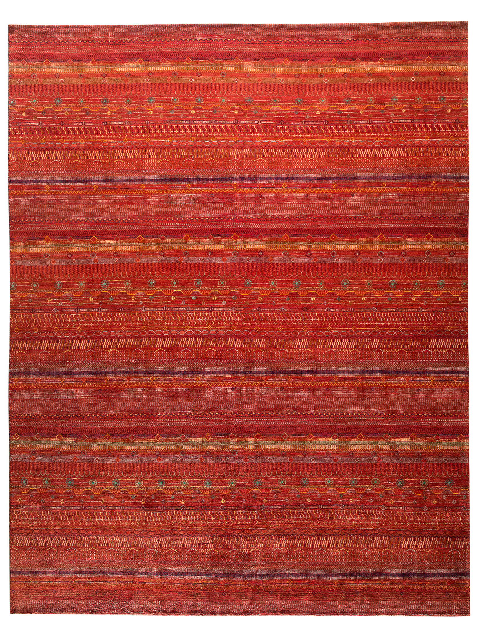Contemporary Gabbeh ca. 302 x 390 cm, Unikat / Einzelstück