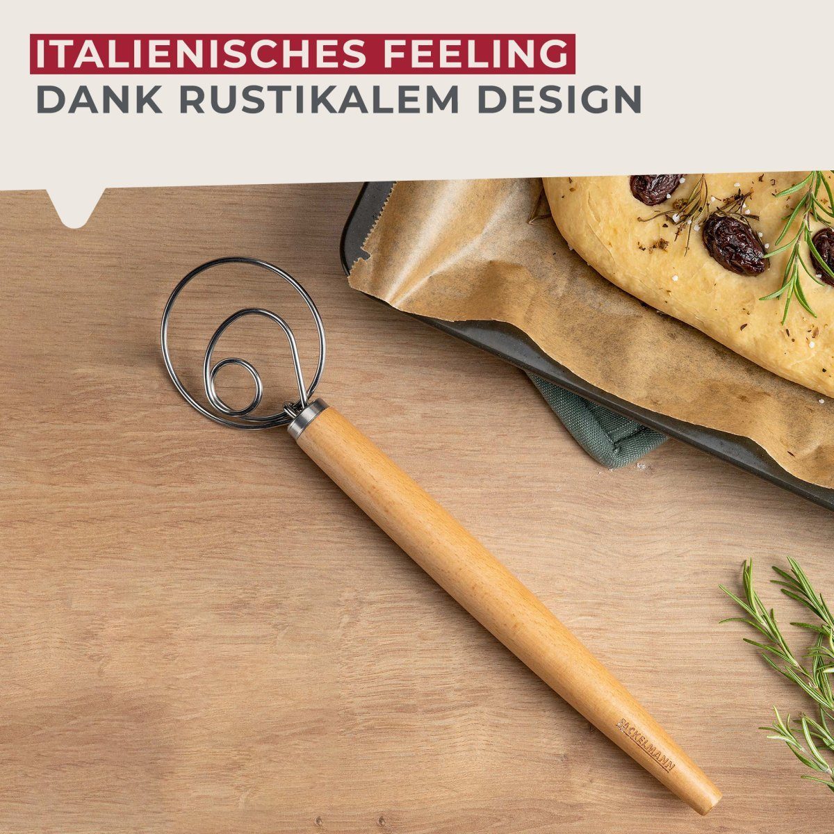FACKELMANN Schneebesen Pizza & Pasta