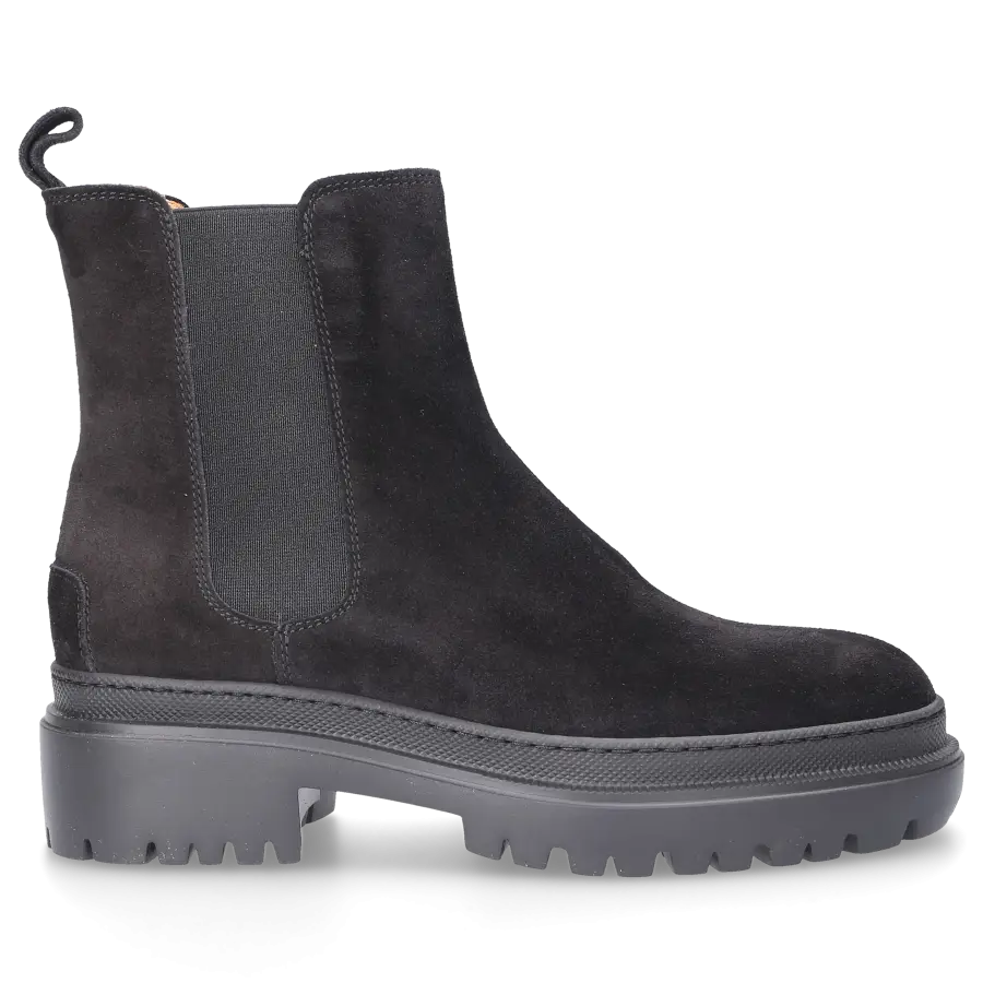 EN AVANT - Chelsea Boots D0600003/581 Veloursleder - schwarz