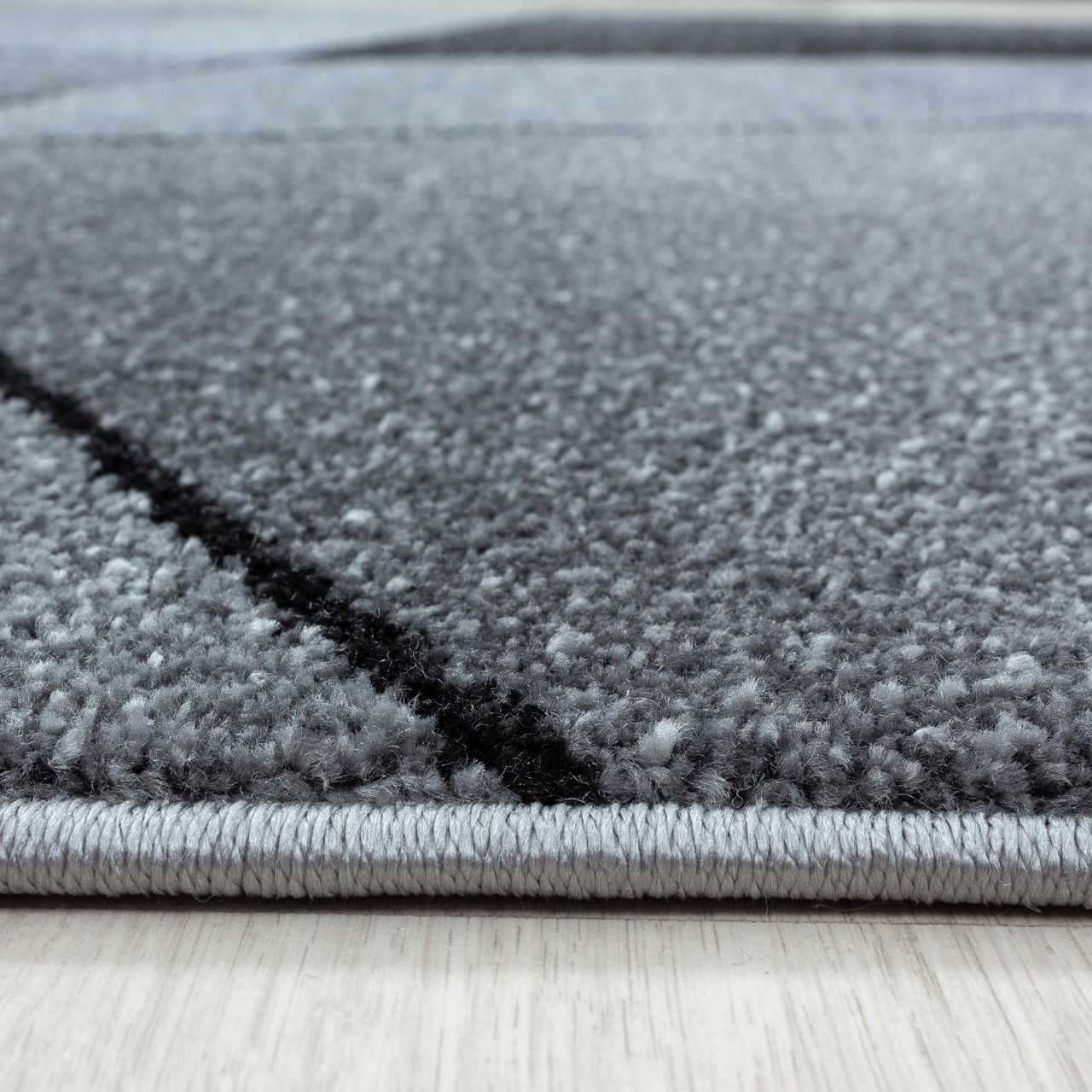 Ayyildiz Teppich, BETA 1120, GREY, 120 x 170 cm