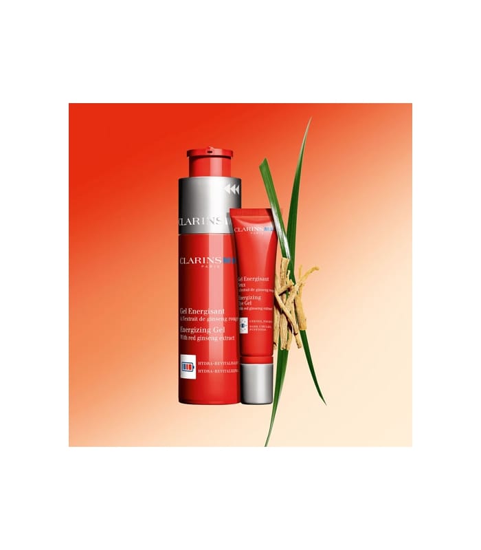 Clarins-GEL ENERGISANT YEUX-À l'extrait de ginseng rouge