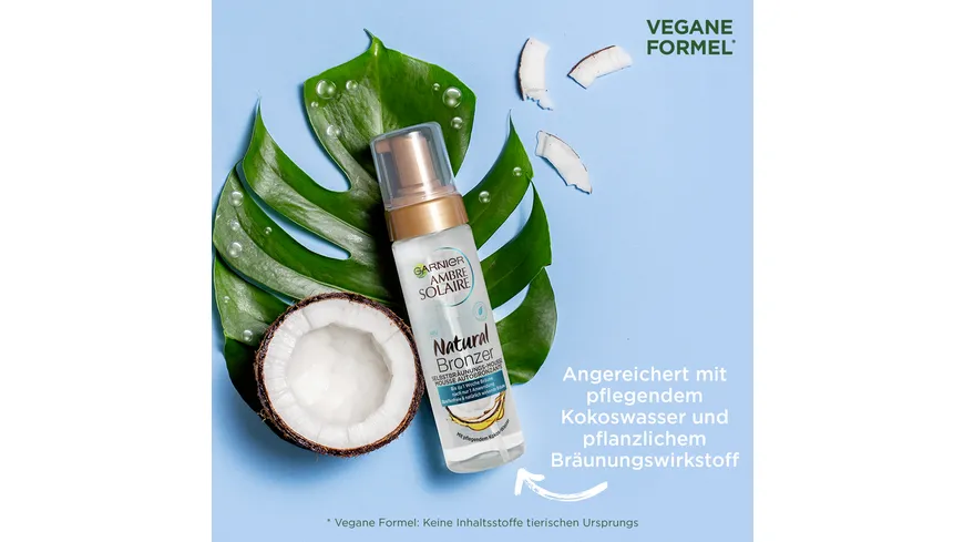Garnier Ambre Solaire Natural Bronzer Mousse 200 ml
