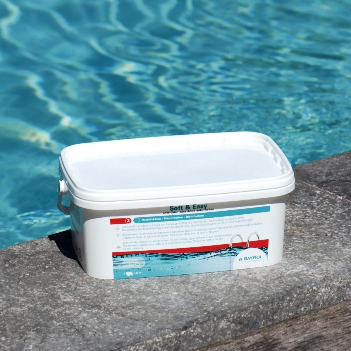 Bayrol Poolpflege Bayrol Soft & Easy 20m³ 8 Beutel 2,24kg Aktivsauerstoff Desinfektion