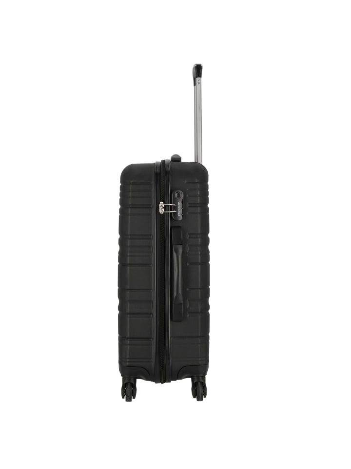 Check.In Paradise 4 Rollen Kofferset 3-teilig in schwarz günstig kaufen onesize