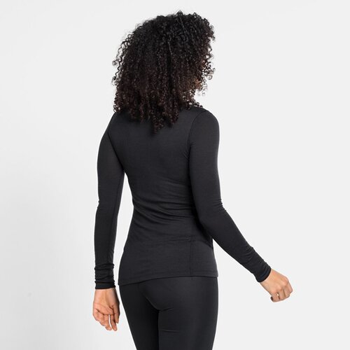 DAMEN LANGARM SHIRT BL TOP CREW NECK L/S MERINO 200