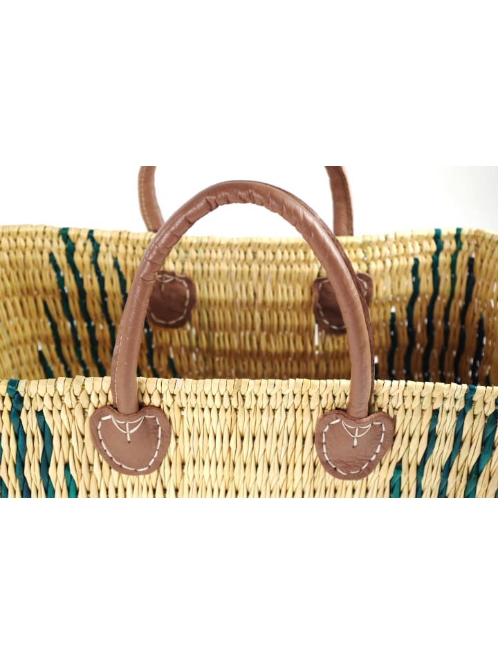 kobolo Einkaufstasche STRIPES in Braun günstig kaufen onesize