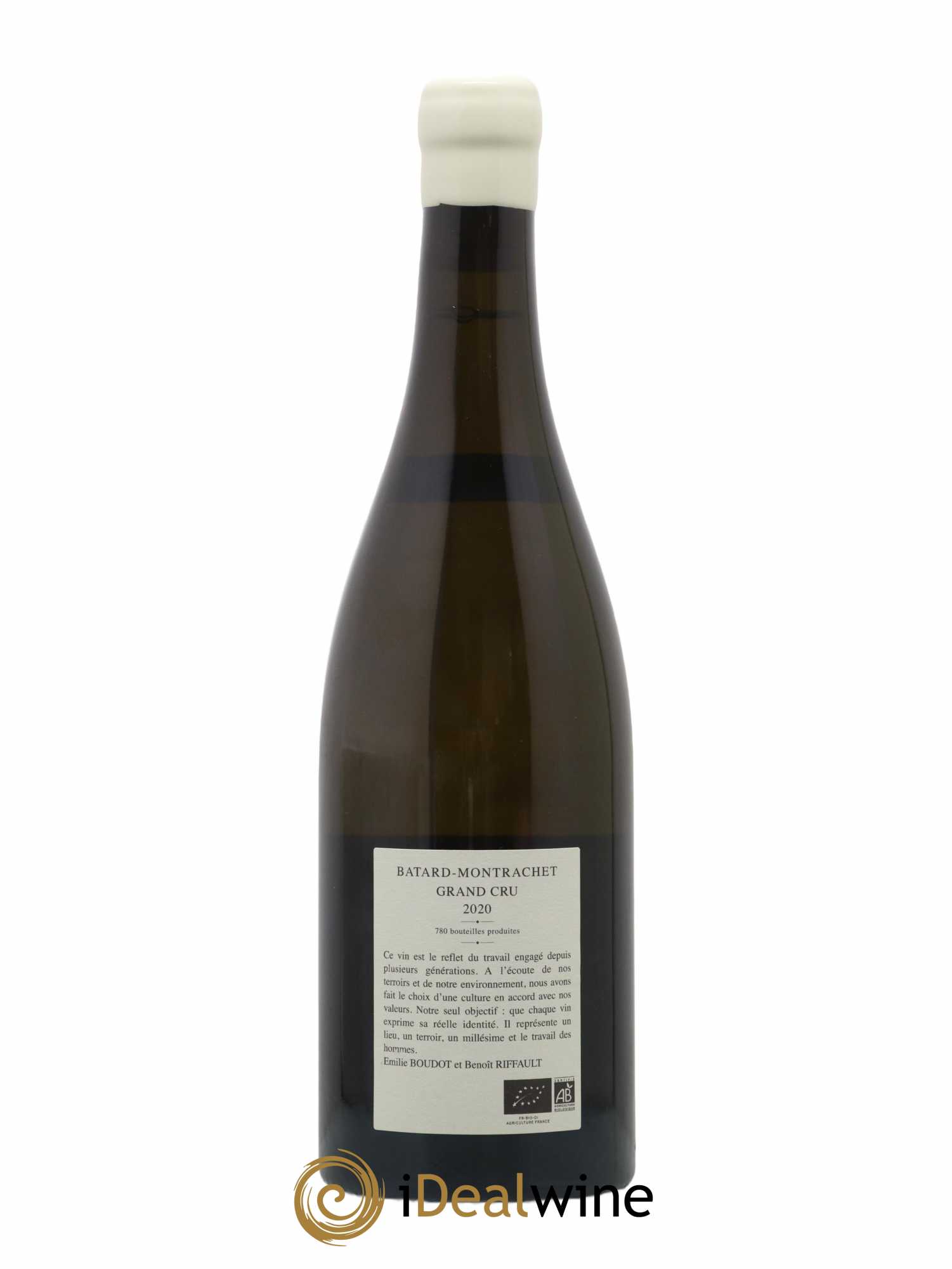 Bâtard-Montrachet Grand Cru Etienne Sauzet  2020 - Lot de 1 Bouteille