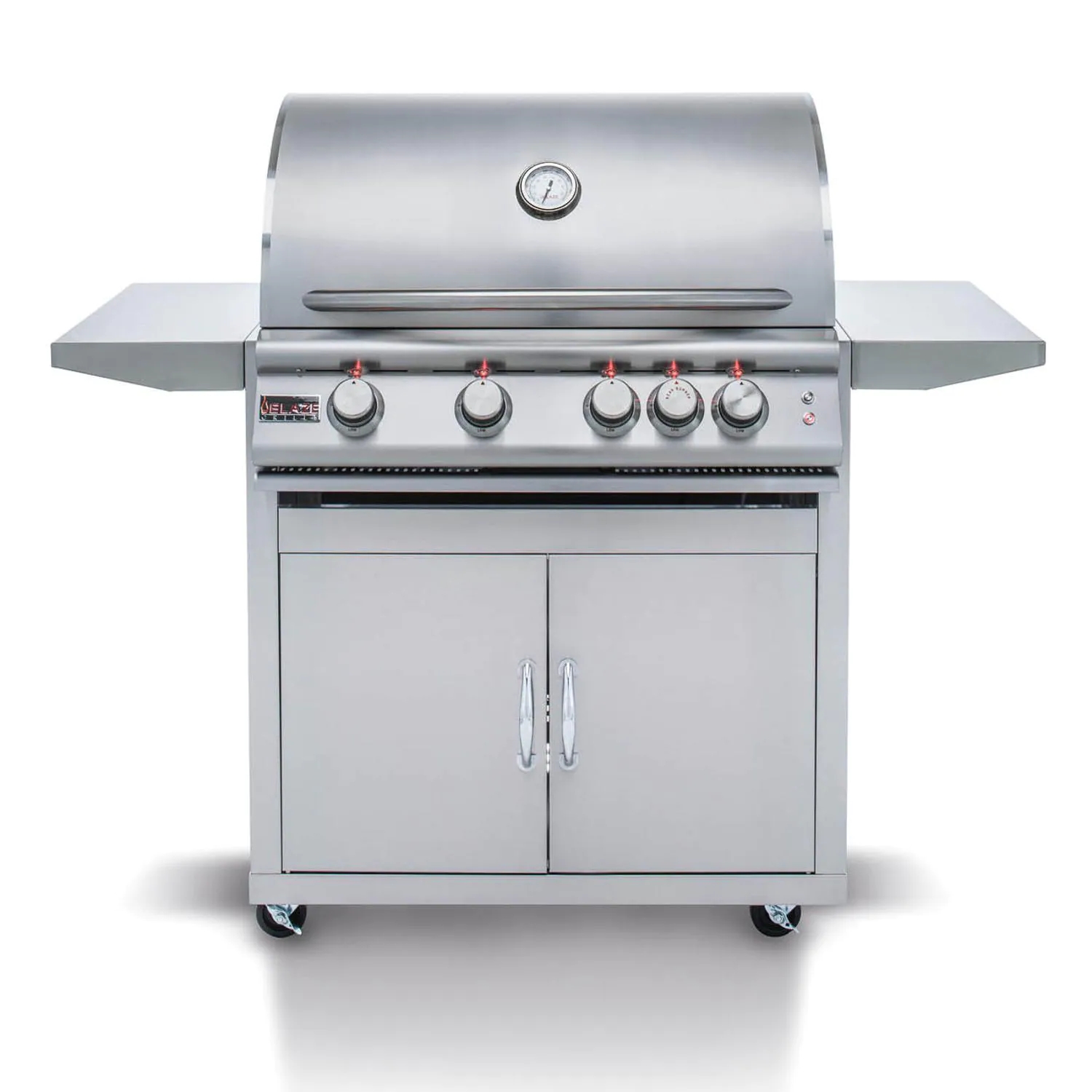 Blaze Premium LTE 32-Inch 4-Burner Propane Gas Grill With Rear Infrared Burner & Grill Lights - BLZ-4LTE2-LP