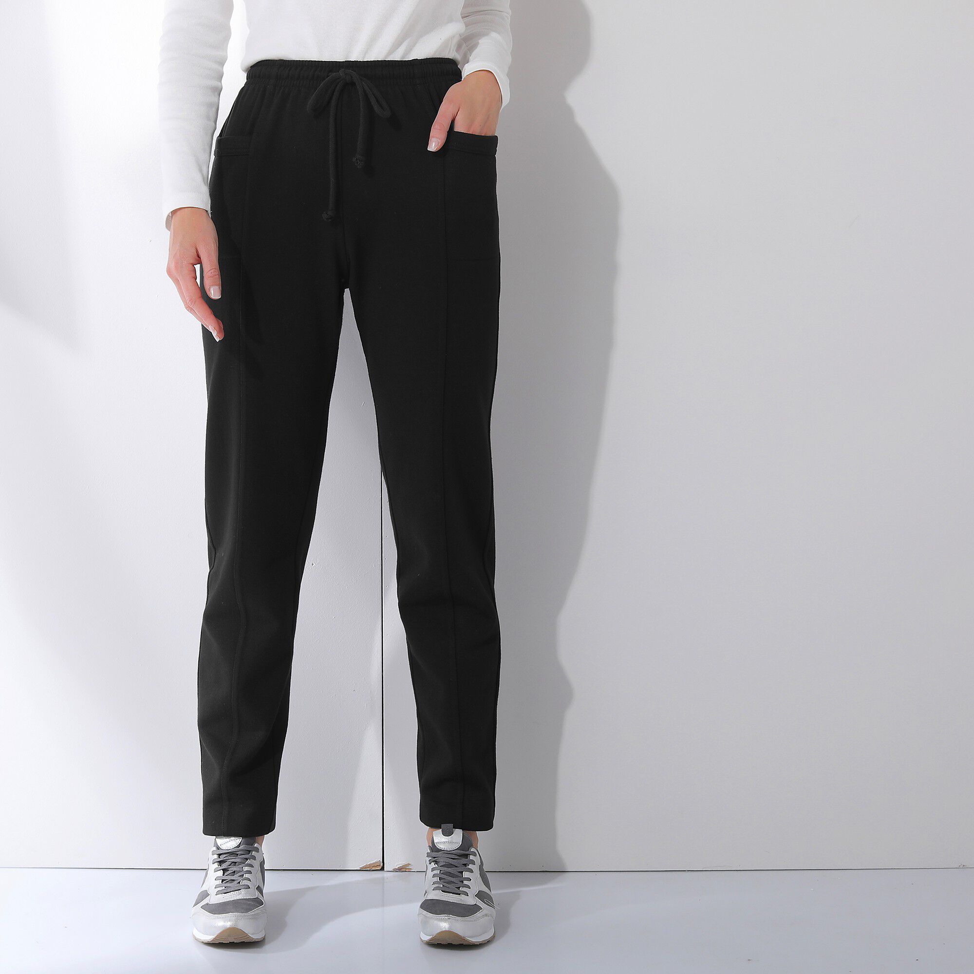 Pantalon jogging, molleton gratté