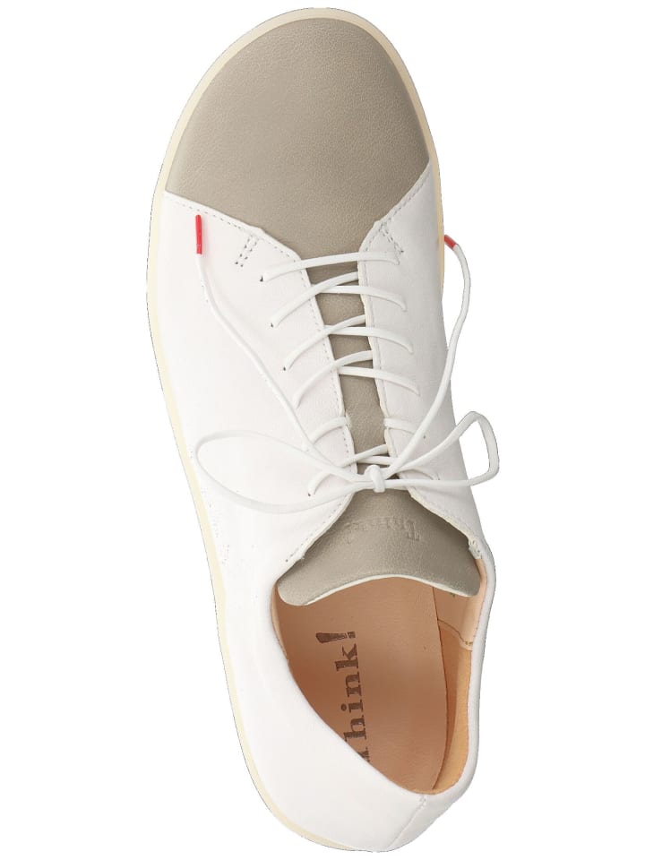 Think! Halbschuhe in Weiß Kombi günstig kaufen