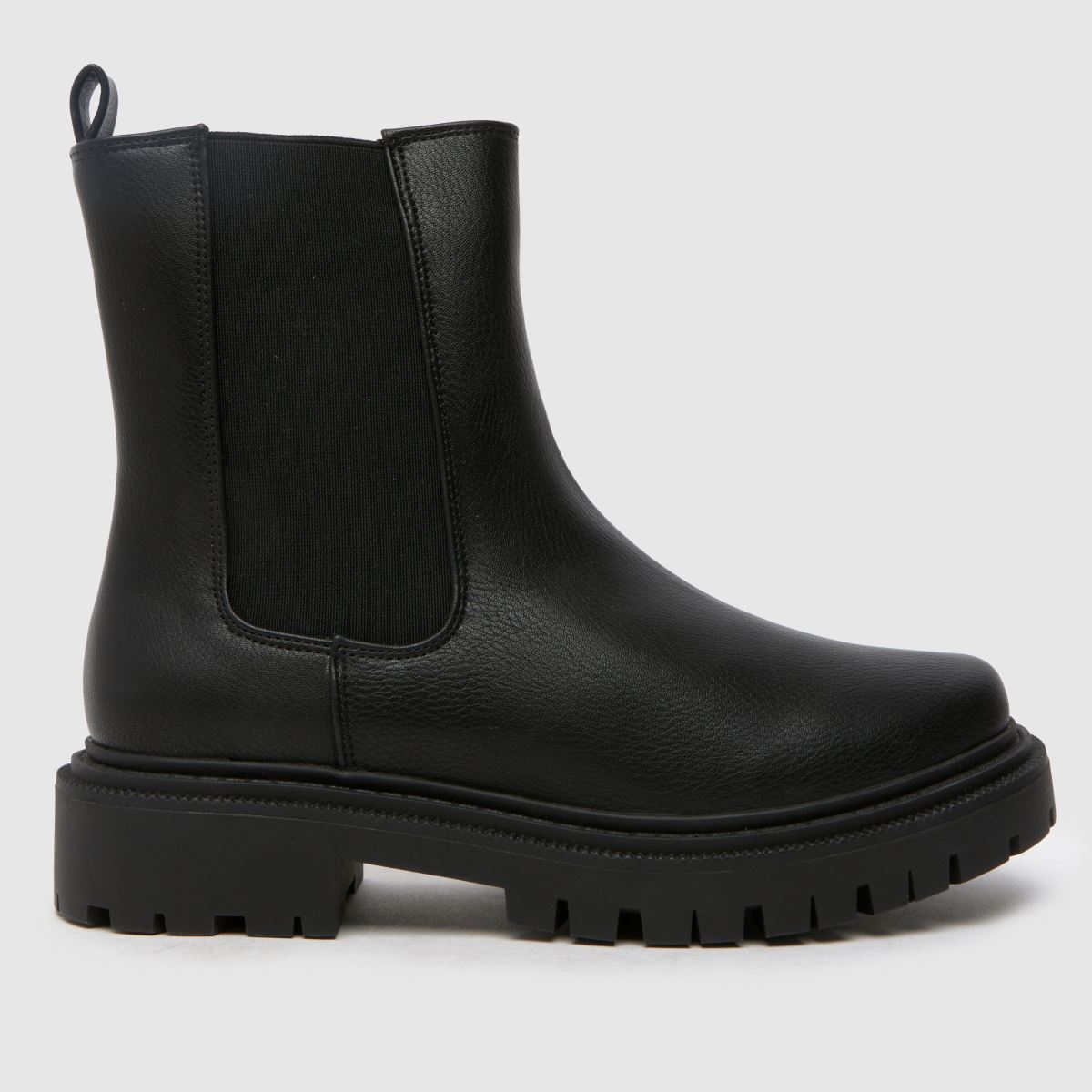 Schuh – Svarta Arlo chelsea-stövlar med bred passform