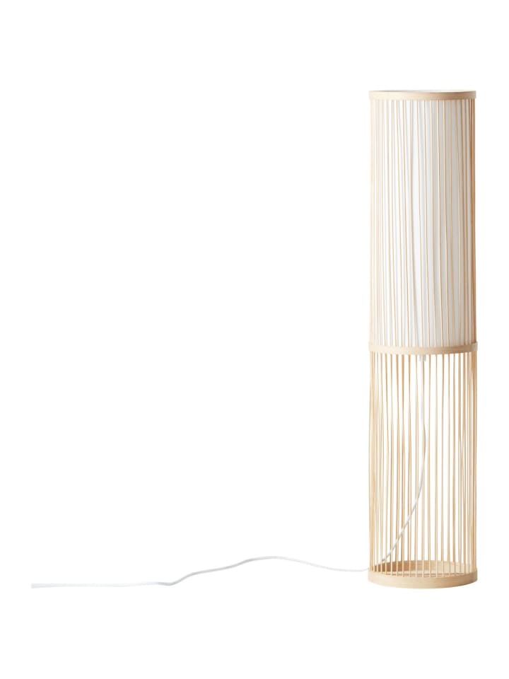 Brilliant Standleuchte, 1-flammig Nori ⌀ 20 cm in natur/weiß günstig kaufen onesize