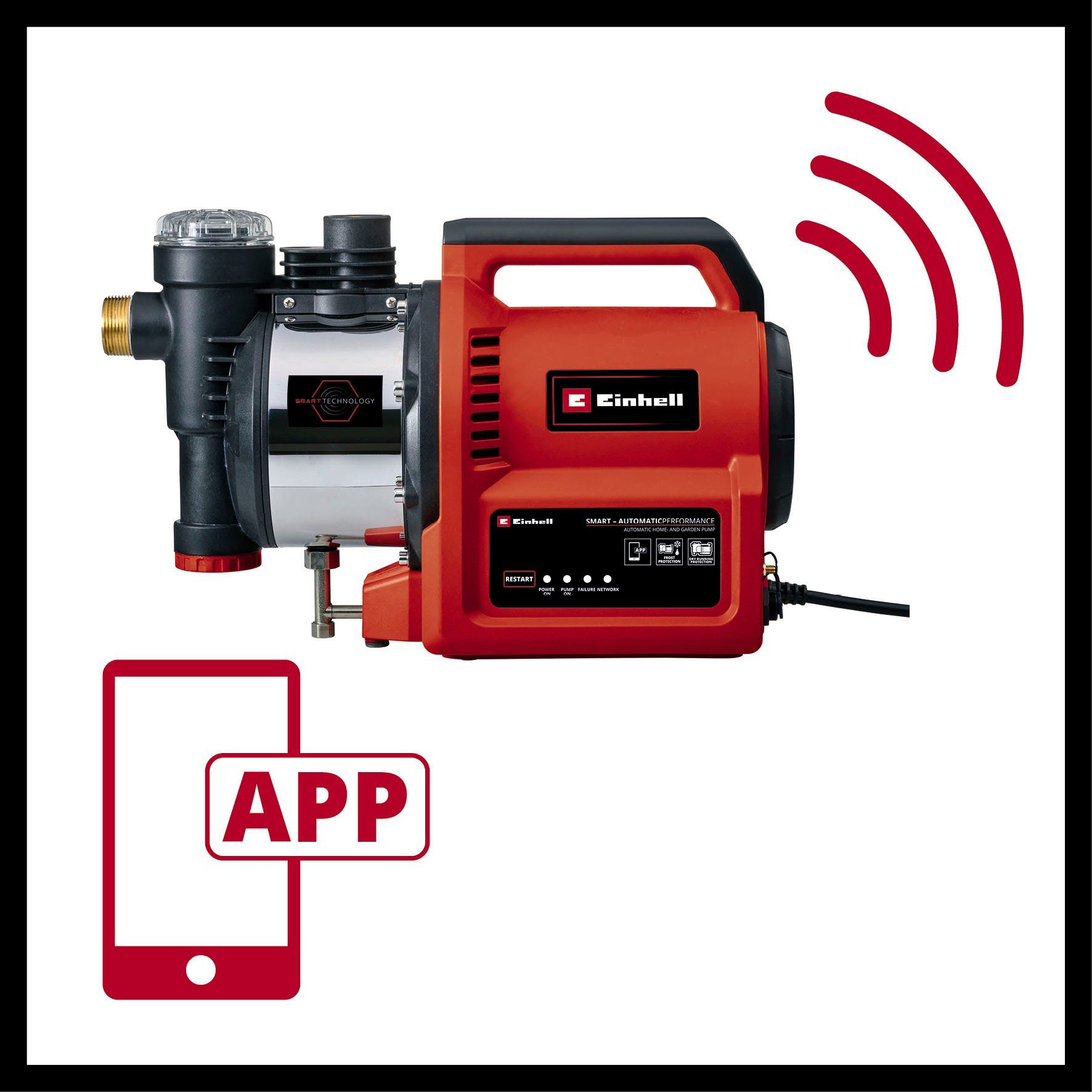 Einhell Hauswasserwerk GE-AW 1144 SMART, 1100 W