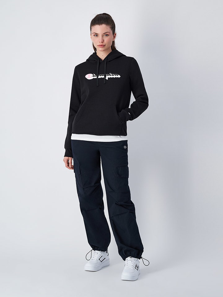 Champion Hoodie in Schwarz günstig kaufen