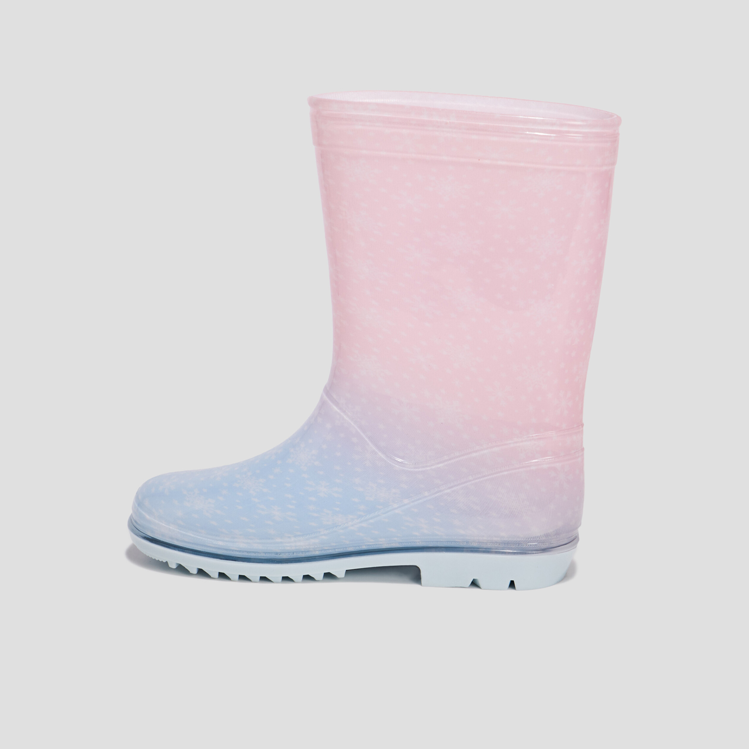 Bottes de pluie Reine des neiges multicolore fille | La Halle