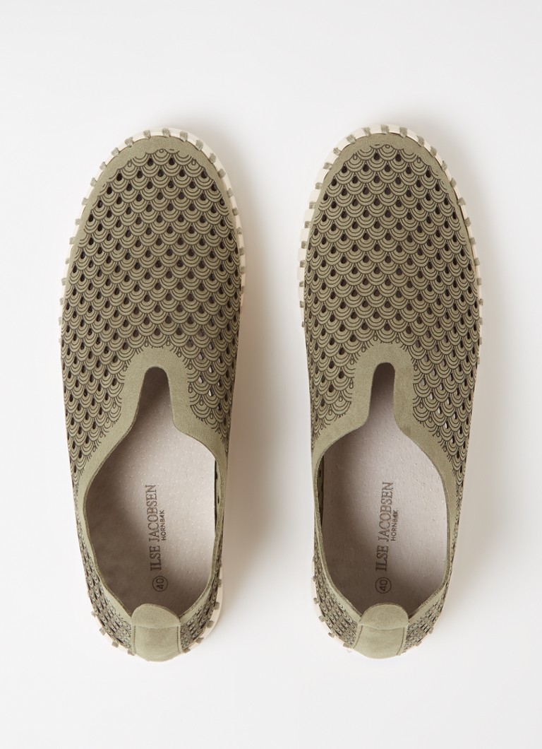 Sapatos slip-on Ilse Jacobsen Tulip com recortes