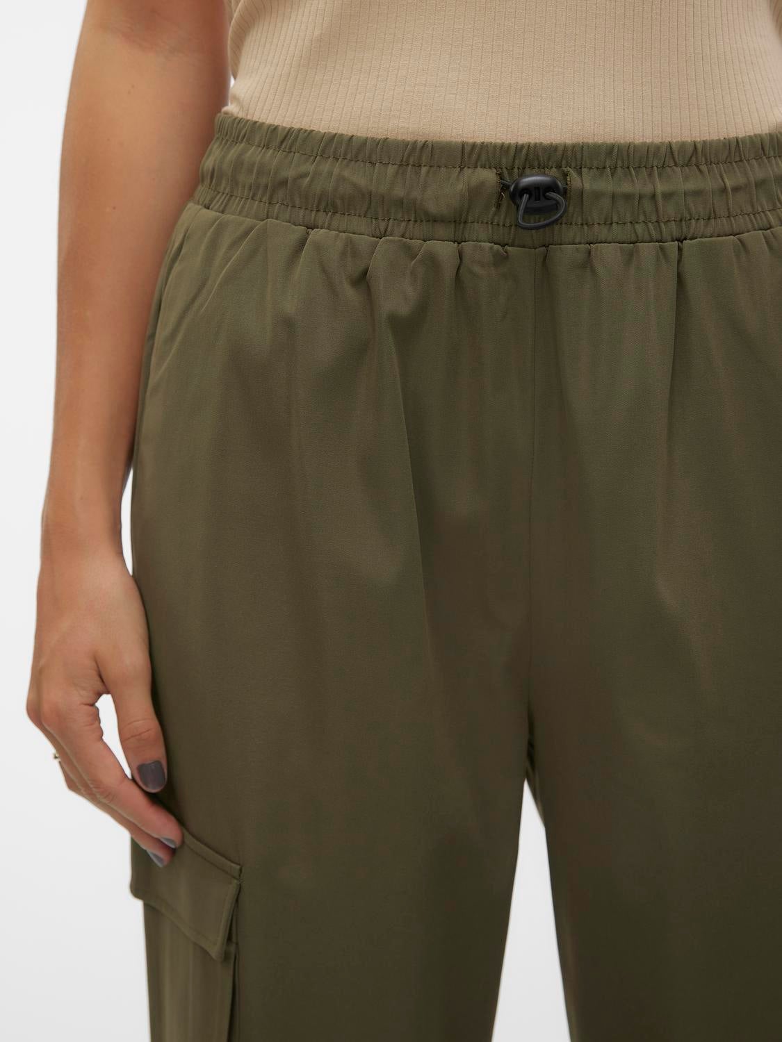 VMPEPPER Hohe Taille Cargohose