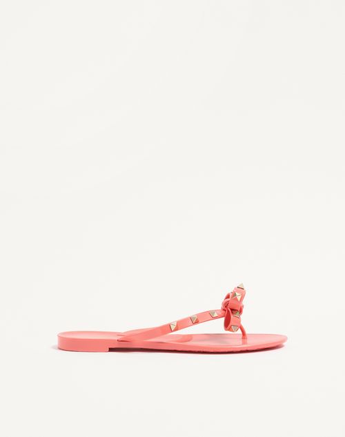 Rockstud rubberen teenslippers