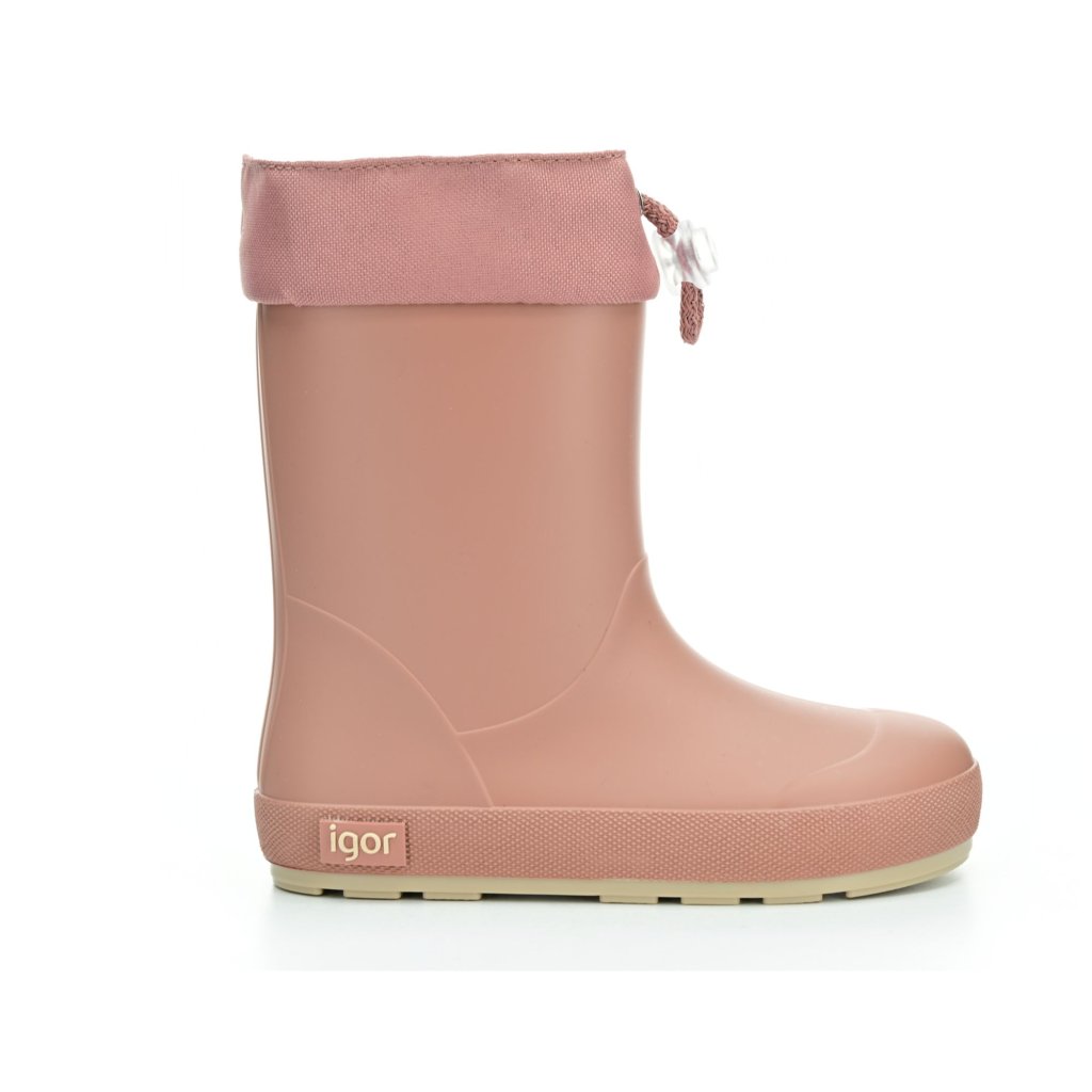 Igor Yogi DK Cuello Rosa/Dusty Pink Barfußgummistiefel