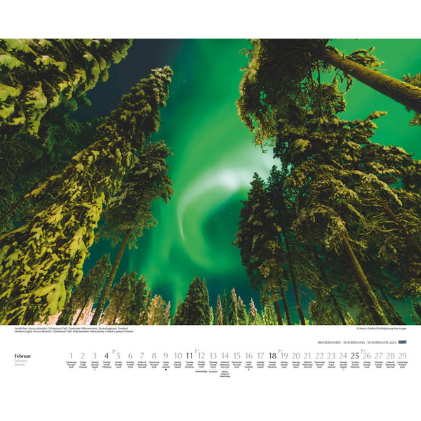 SCHÖNHEIT DES NORDENS 2024 - WANDKALENDER - Kalender