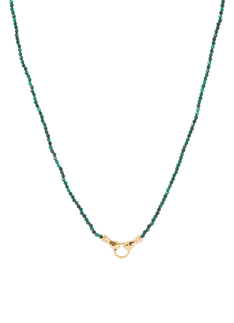 Missoma In Good Hands necklace gold-plated