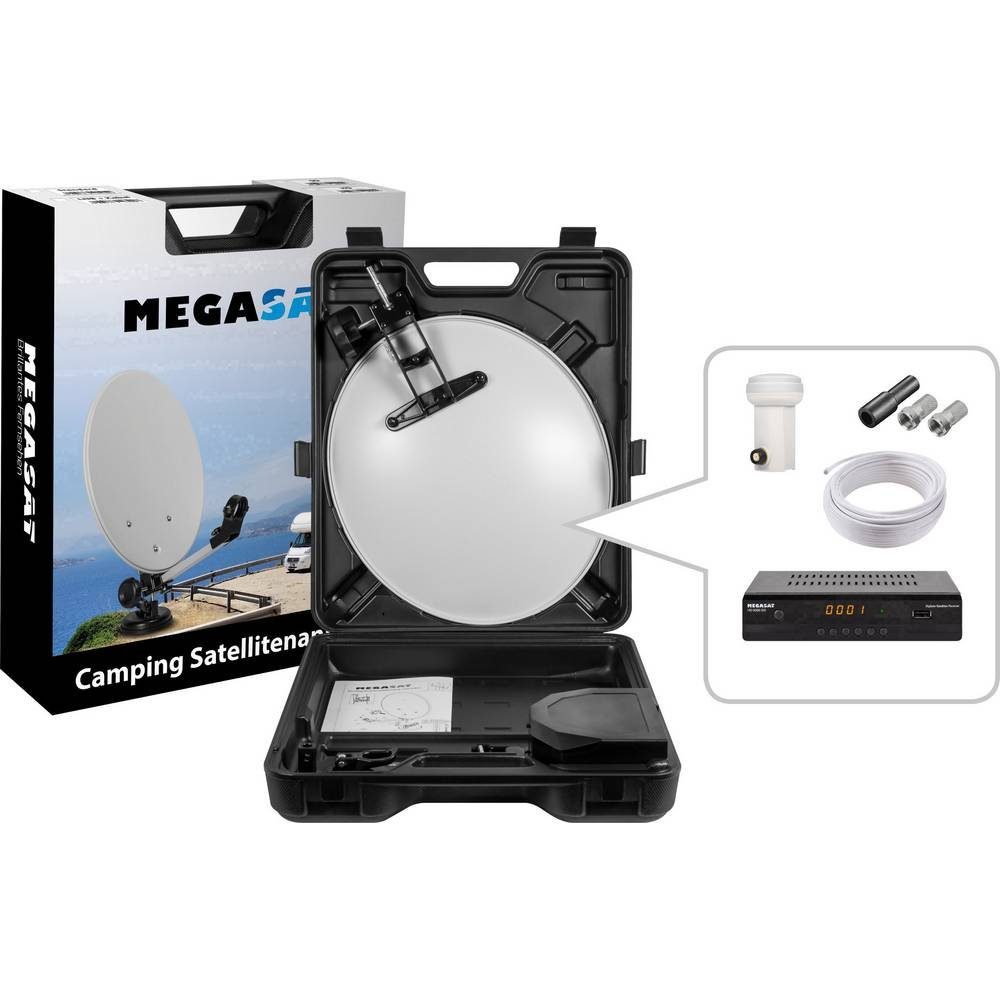 Megasat SAT-Camping-Komplettset Camping Sat-Anlage