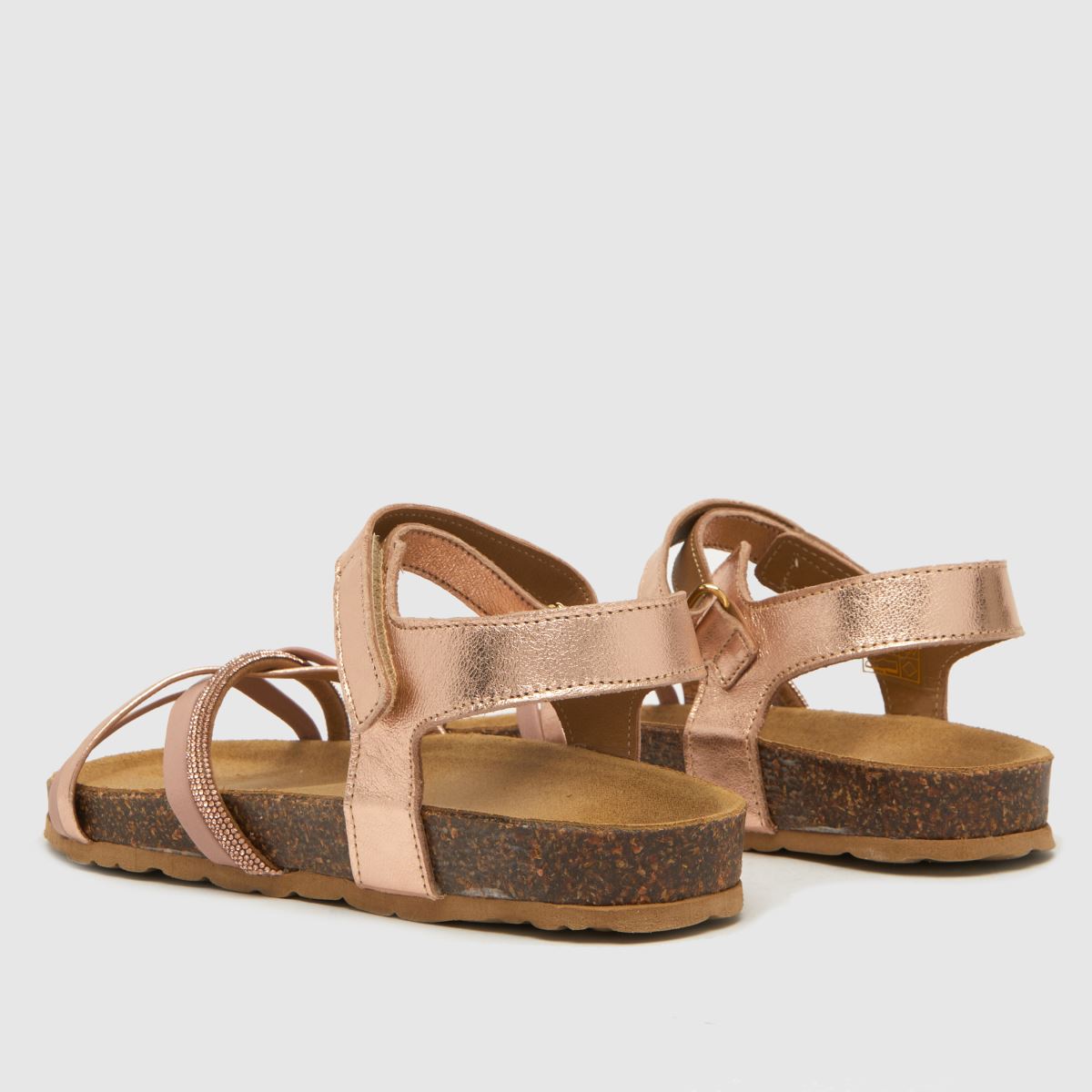 schuh ljusrosa lugna flickor ungdomssandaler