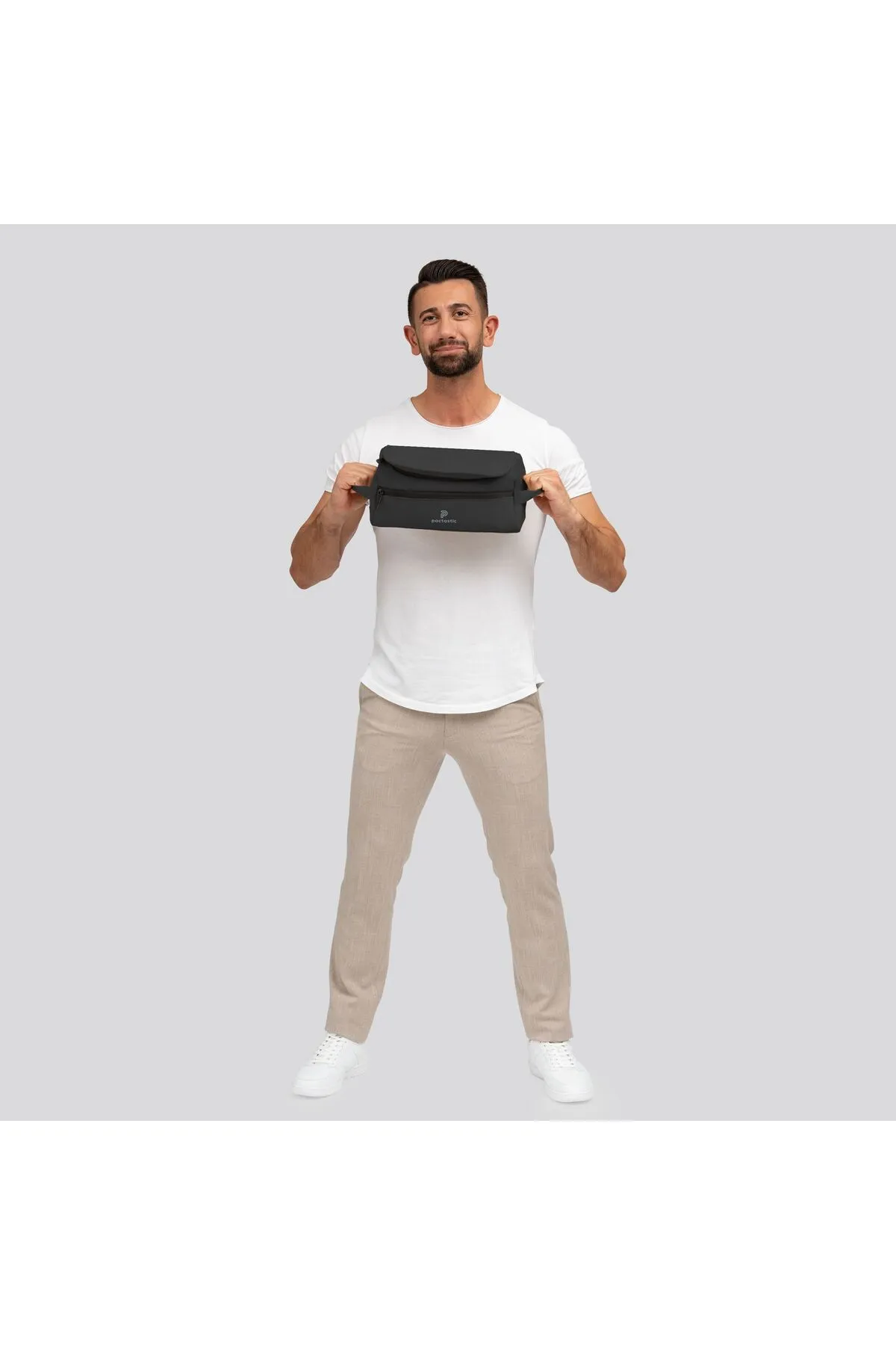 Pactastic  Kosmetiktasche - Schwarz