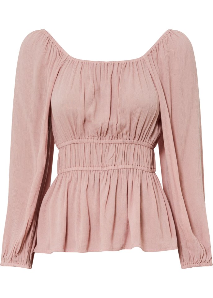 Bluse mit Carmen-Ausschnitt
